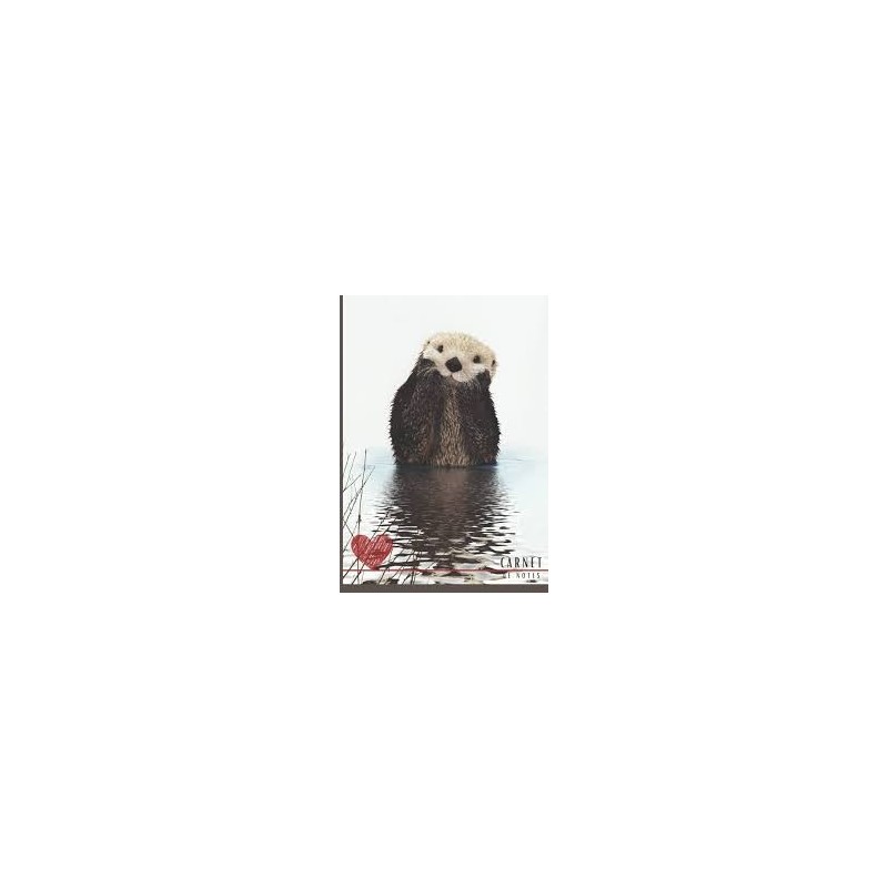 Carnet de notes loutre